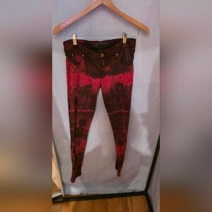 Tripp NYC Red and Black Women Jeans